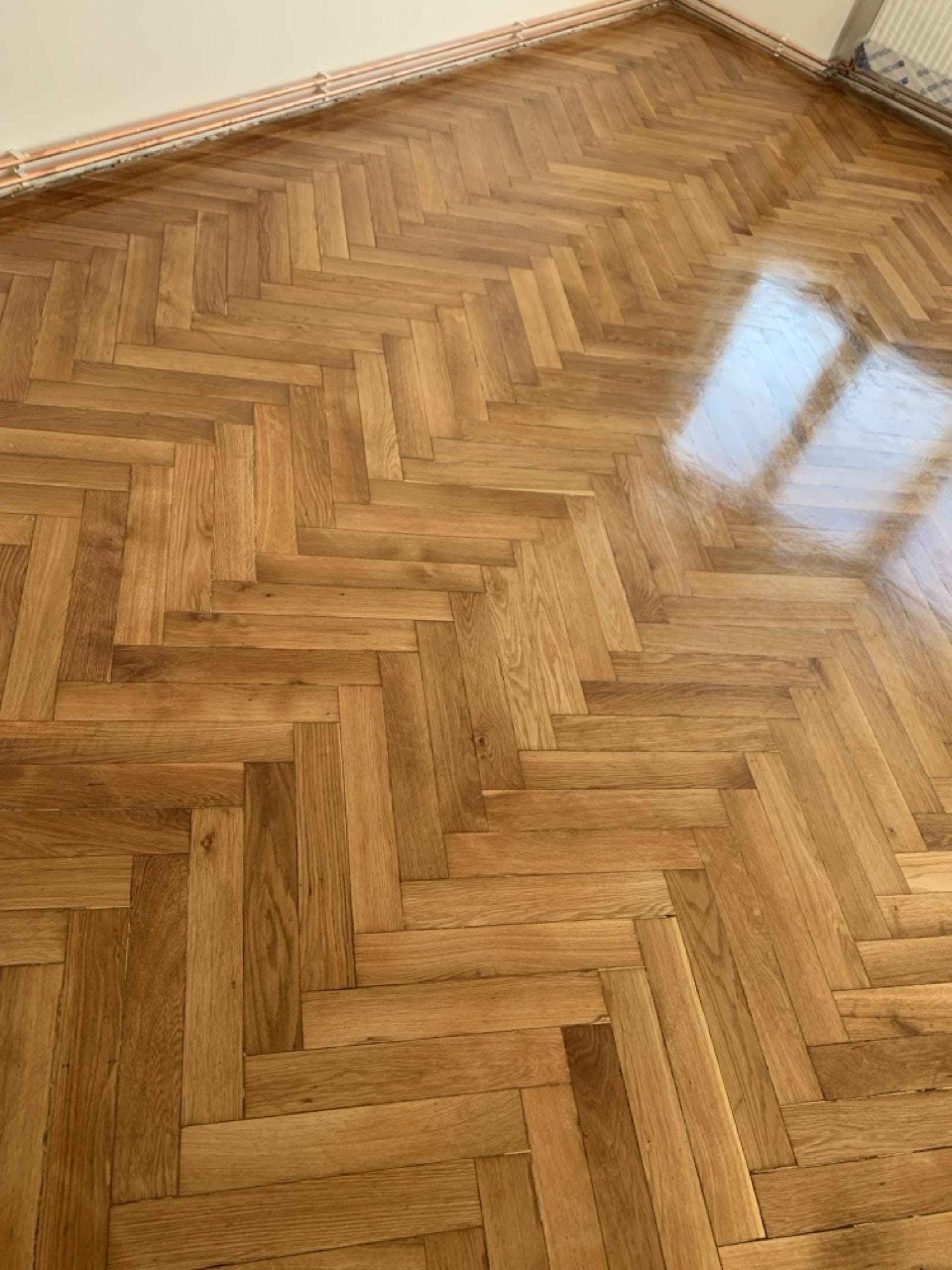Parkety po renovaci